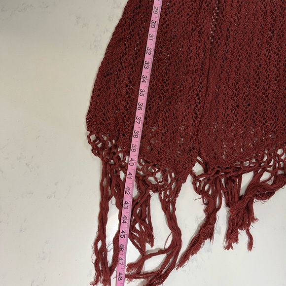 Red Halter Backless Sundress for a Night Out - Picture 9 of 10